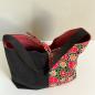 Preview: XL Tasche 'schwarz + bunt'
